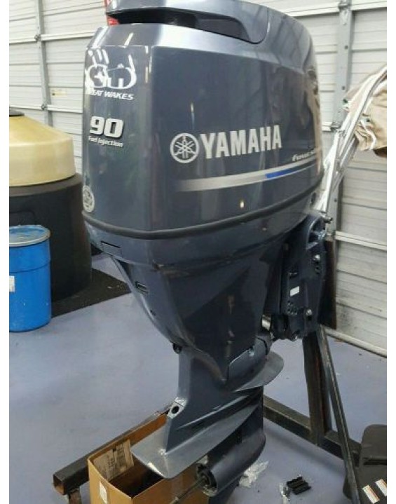 Used Yamaha 90 Hp 4 Stroke Outboard Engine