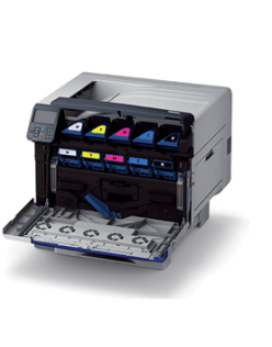 OKI Pro9541wt White Toner Printer w/ software